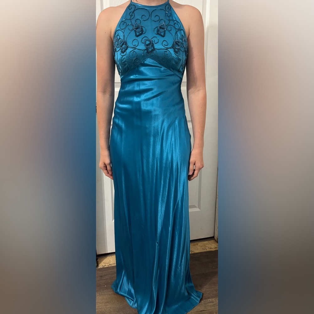 Zum Zum by Niki Livas Teal Dress